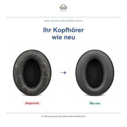 Oorkussens voor Sennheiser HD 400 / 450 Serie – Geschikt voor HD 4.50BT, HD 450BT, HD 400S, HD 458BT en meer — Before and after