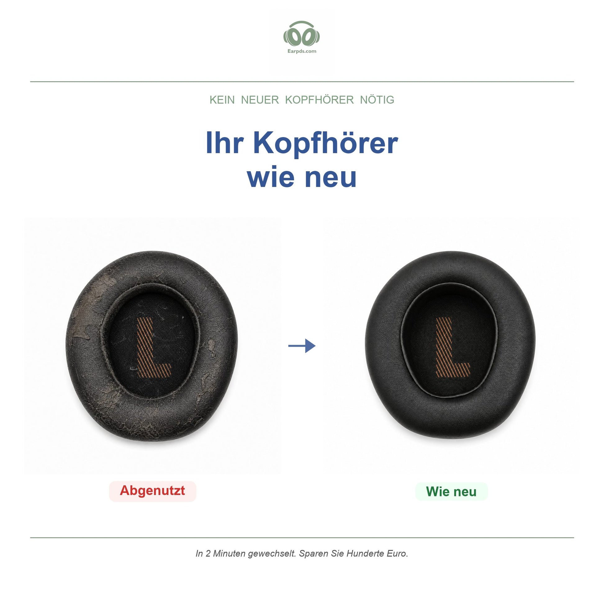 Ohrpolster für JBL Quantum ONE – Passend für JBL Quantum ONE