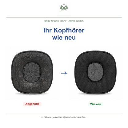 Oorkussens voor Marshall Major V – Geschikt voor Major V, Major V Bluetooth — Before and after