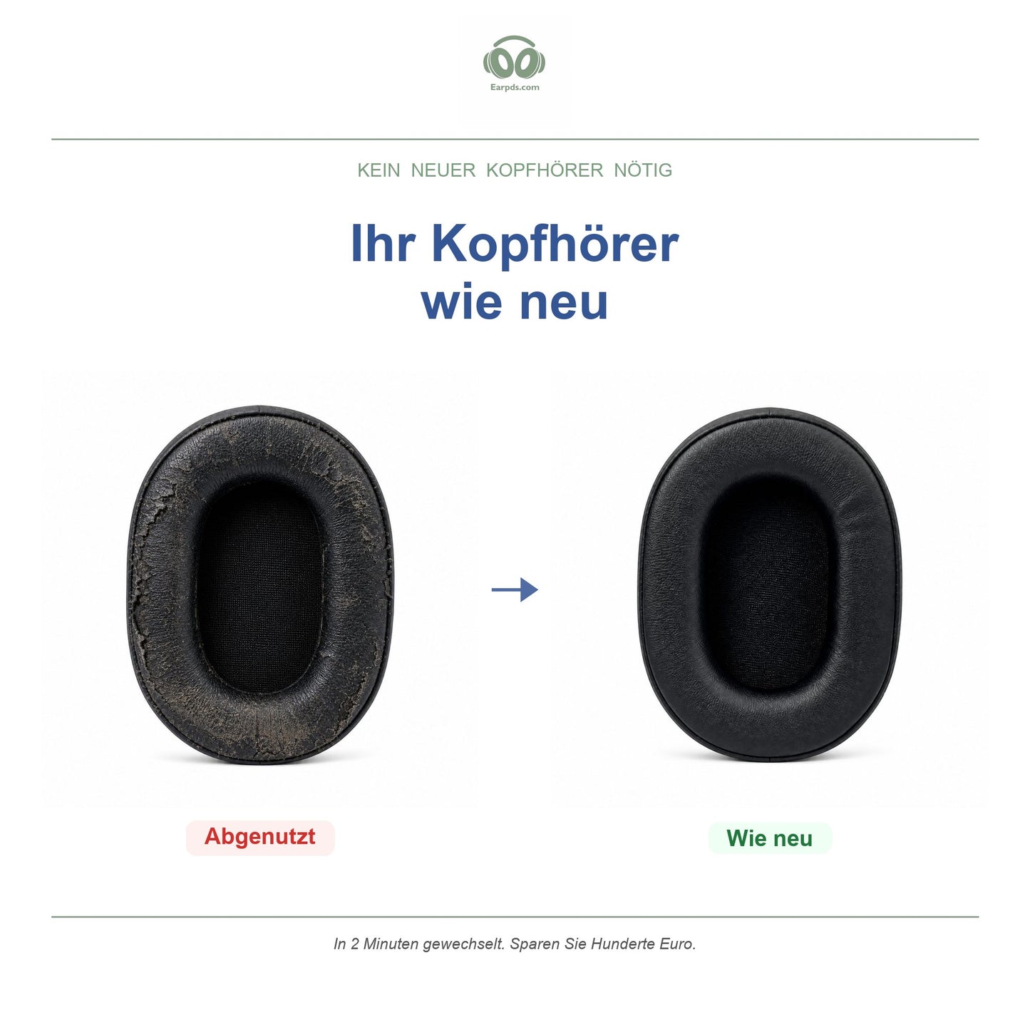 Oorkussens voor Razer Opus Serie – Geschikt voor Razer Opus, Opus X — Before and after
