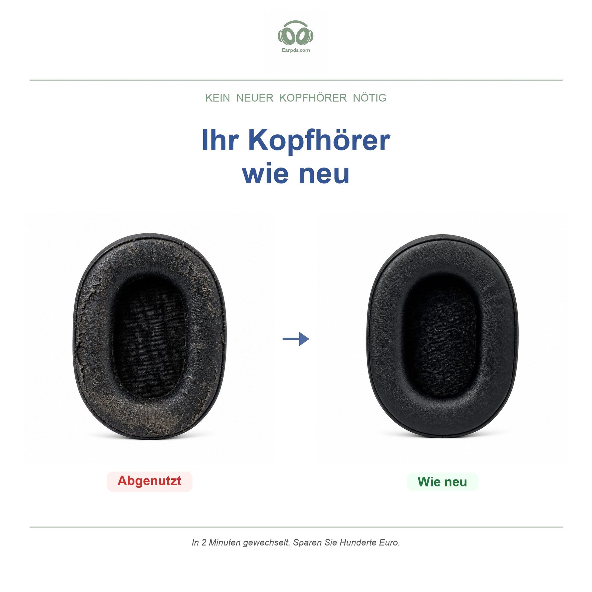 Ohrpolster für Razer Opus Serie – Passend für Razer Opus, Opus X
