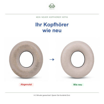 Oorkussens voor Sony MDR-ZX / WH-CH On-Ear – Geschikt voor MDR-ZX110, MDR-ZX310, WH-CH510, WH-CH520 en meer — Before and after
