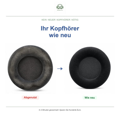 Oorkussens voor AKG K701 / K702 Serie – Geschikt voor K701, K702, Q701, K712 en meer — Before and after