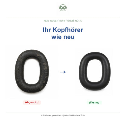 Oorkussens voor Bowers & Wilkins PX7 Serie – Geschikt voor PX7 S2, PX7 S2e, PX8 en meer — Before and after