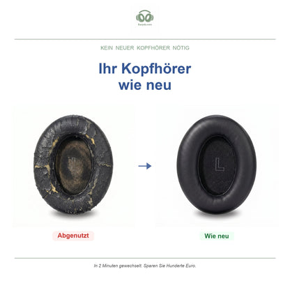 Oorkussens voor Bose QuietComfort Ultra – Geschikt voor QC Ultra Gen 1, QC Ultra Gen 2 — Before and after