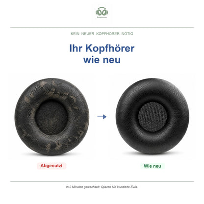 Ohrpolster für Jabra PRO 920/930 & Biz Serie, vorher und nachher