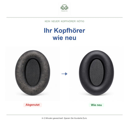 Oorkussens voor Sony WH-1000XM3 – Geschikt voor WH-1000XM3 — Before and after