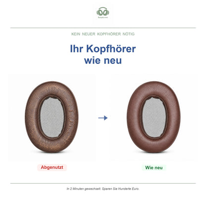Oorkussens voor Sony MDR-1A / MDR-1R Serie – Geschikt voor MDR-1A, MDR-1ADAC, MDR-1R, MDR-1RMK2 — Before and after