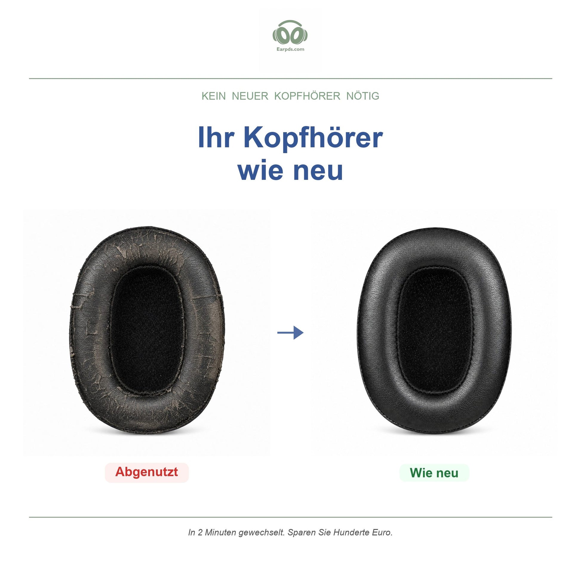 Ohrpolster für Skullcandy Crusher 360 – Passend für Crusher 360