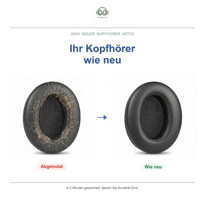 Oorkussens voor Sony WH-XB910N – Geschikt voor WH-XB910N — Before and after
