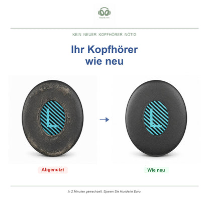 Oorkussens voor Bose On-Ear Serie – Geschikt voor OE2, OE2i, SoundTrue On-Ear, SoundLink On-Ear — Before and after