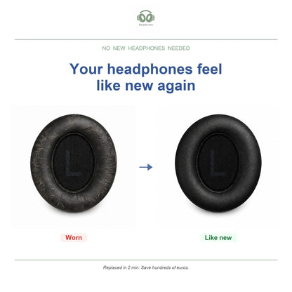 Oorkussens voor Soundcore Space Q45 – Geschikt voor Soundcore Space Q45 — Before and after