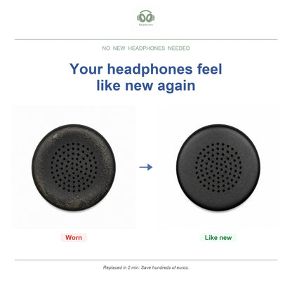 Oorkussens voor Skullcandy Uproar Serie – Geschikt voor Uproar, Uproar Wireless — Before and after