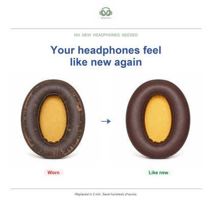 Oorkussens voor Sennheiser Momentum Over-Ear – Geschikt voor Momentum Over-Ear, Momentum 2.0 Over-Ear, HD1 Over-Ear — Before and after