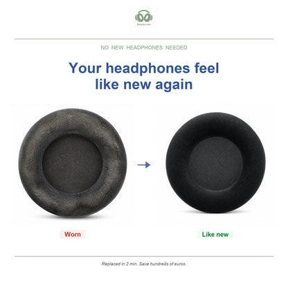 Oorkussens voor AKG K400 Serie – Geschikt voor K420, K430, K450, K480 en meer — Before and after