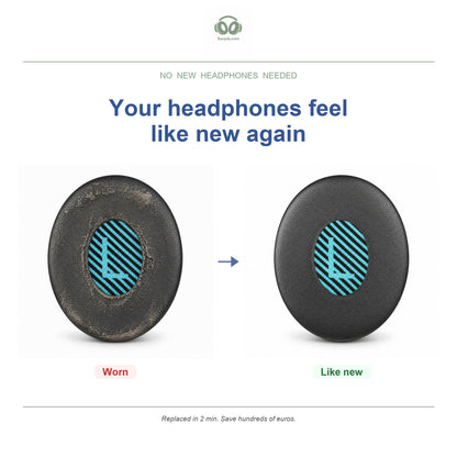 Oorkussens voor Bose On-Ear Serie – Geschikt voor OE2, OE2i, SoundTrue On-Ear, SoundLink On-Ear — Before and after