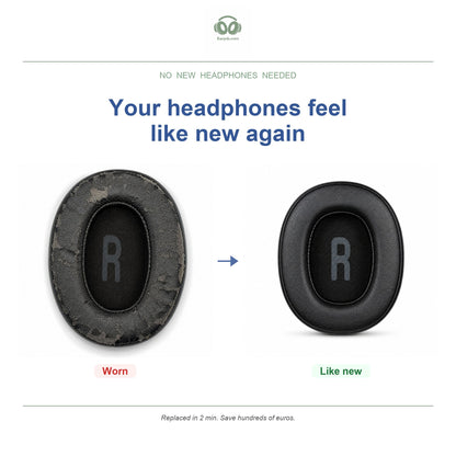 Oorkussens voor JBL Tune 700 / 770 Serie – Geschikt voor Tune 700BT, Tune 720BT, Tune 760NC, Tune 770NC en meer — Before and after