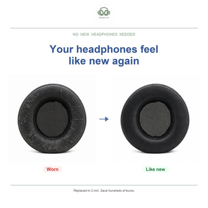 Oorkussens voor Audio-Technica AD Serie – Geschikt voor ATH-AD500X, AD700X, AD900X, ADG1 — Before and after