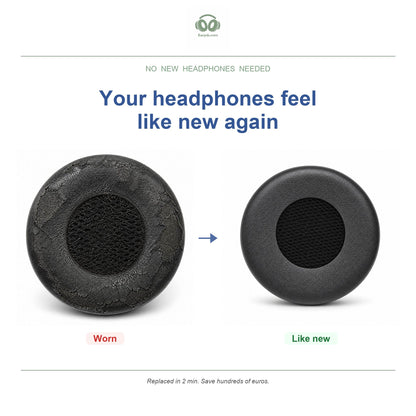 Oorkussens voor Jabra Evolve 75 Serie – Geschikt voor Evolve 75, Evolve 75+, Evolve 75 UC en meer — Before and after