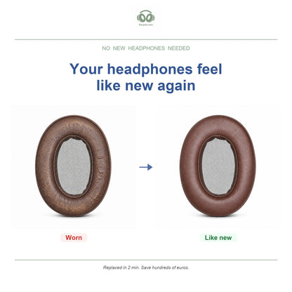 Oorkussens voor Sony MDR-1A / MDR-1R Serie – Geschikt voor MDR-1A, MDR-1ADAC, MDR-1R, MDR-1RMK2 — Before and after