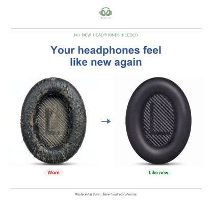 Oorkussens voor Bose QC / AE Serie – Geschikt voor QC25, QC35, QC35 II, AE2 en meer — Before and after