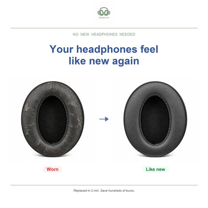 Oorkussens voor Sennheiser HD 400 / 450 Serie – Geschikt voor HD 4.50BT, HD 450BT, HD 400S, HD 458BT en meer — Before and after