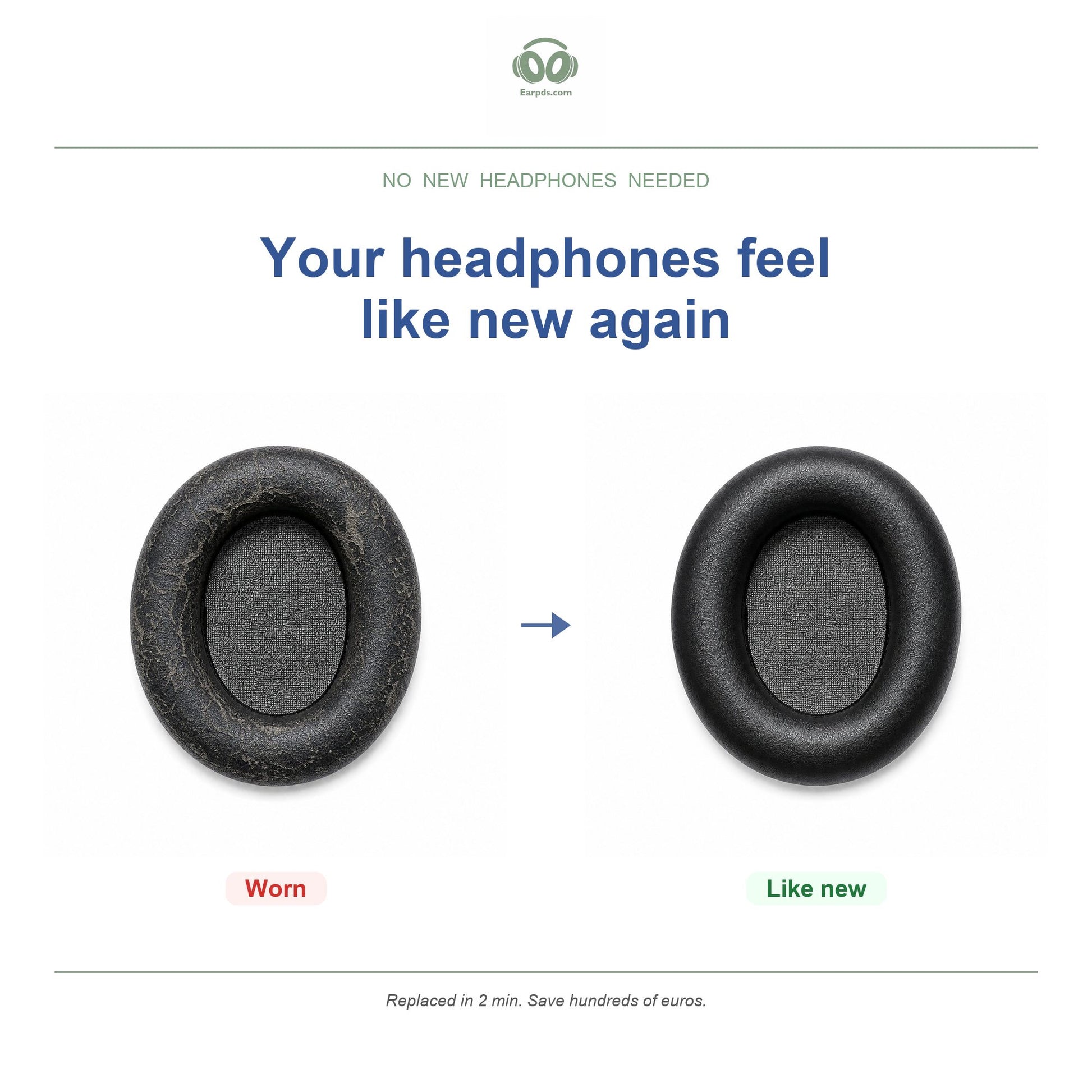 Replacement ear pads for SteelSeries Arctis Nova Pro Wireless – Suitable for Nova Pro Wireless, Xbox, PlayStation