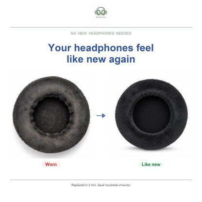 Oorkussens voor AKG K240 / K271 Serie – Geschikt voor K240, K240S, K271, K271 MKII en meer — Before and after