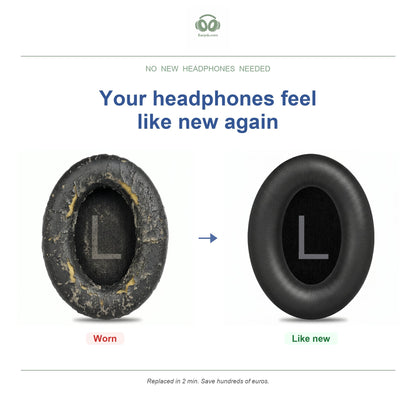 Oorkussens voor Bose QC45 Serie – Geschikt voor QC45, QC SE, QuietComfort 2023 en meer — Before and after