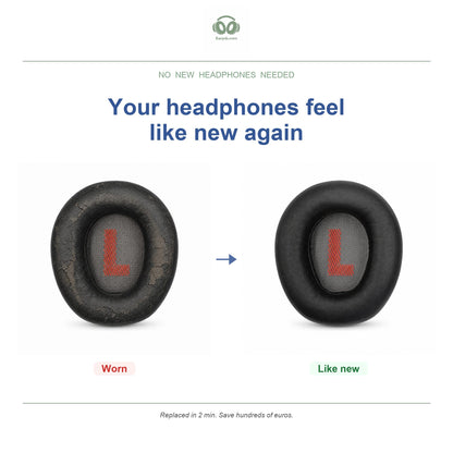 Oorkussens voor JBL Quantum 910 Serie – Geschikt voor Quantum 910, 910X, 910P — Before and after