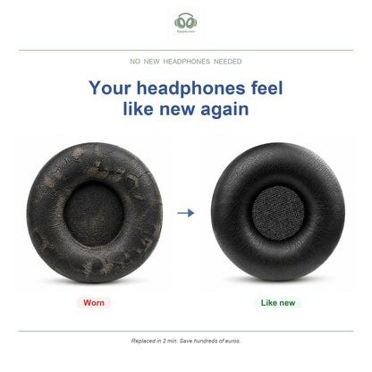 Ear pads for Jabra PRO 920/930 & Biz Series, before and after