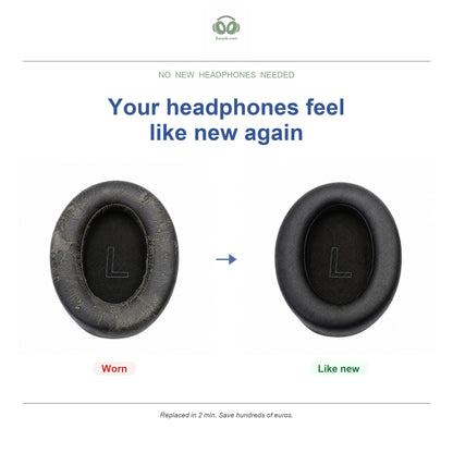 Oorkussens voor Soundcore Life Q10 Serie – Geschikt voor Life Q10, Life Q10BT, Life 2 Neo — Before and after
