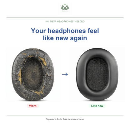 Oorkussens voor Sony WH-1000XM5 – Geschikt voor WH-1000XM5 — Before and after