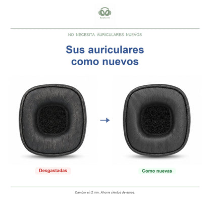 Almohadillas de repuesto para Marshall Major III / Mid ANC, antes y después