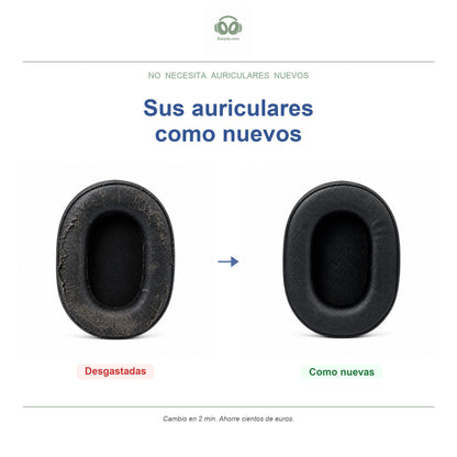 Almohadillas de repuesto para Razer Opus Series, antes y después