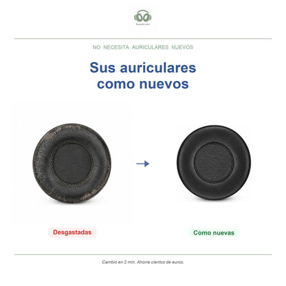 Almohadillas para AKG K181 / K181 DJ / K181 DJ UE, antes y después