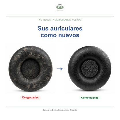 Almohadillas para Jabra PRO 920/930 & Biz Series, antes y después