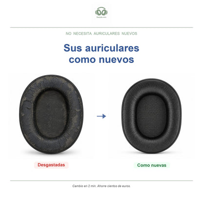Almohadillas de repuesto para SteelSeries Arctis Series, antes y después