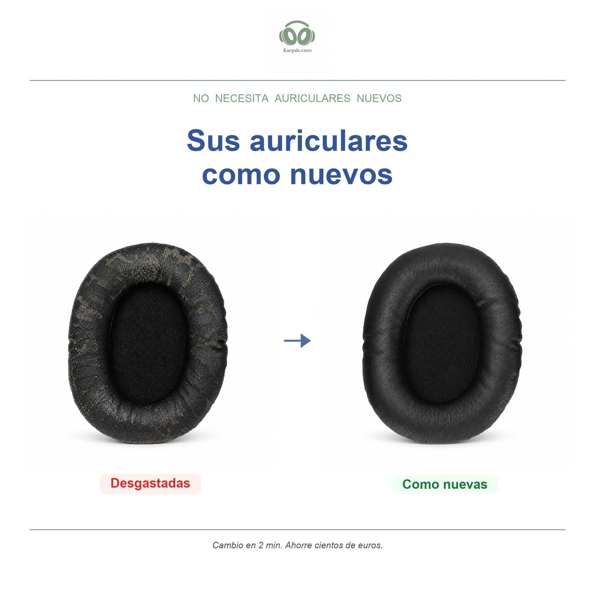 Almohadillas para Razer Barracuda Series | Almohadillas de repuesto para auriculares, compatibles con Barracuda, Barracuda X, Barracuda X Chroma