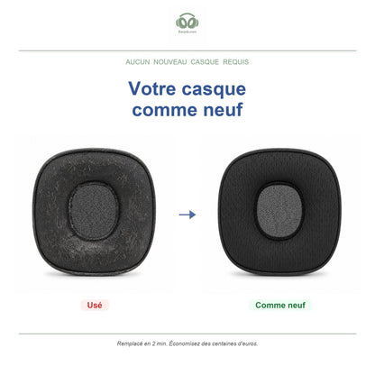 Oorkussens voor Marshall Major V – Geschikt voor Major V, Major V Bluetooth — Before and after