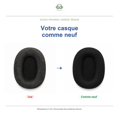 Oorkussens voor Marshall Monitor I – Geschikt voor Monitor, Monitor Bluetooth — Before and after