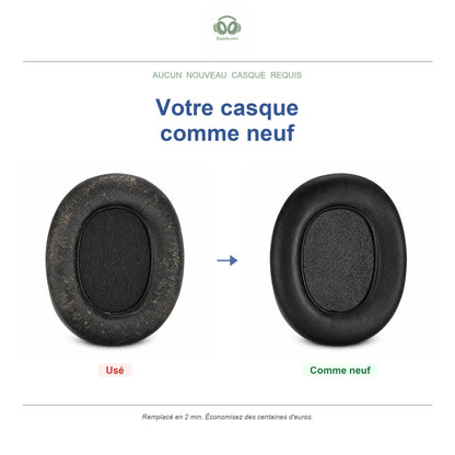 Oorkussens voor AKG K361 / K371 Serie – Geschikt voor K361, K361-BT, K371, K371-BT — Before and after