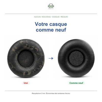 Coussinets pour Jabra PRO 920/930 & Série Biz, avant et après