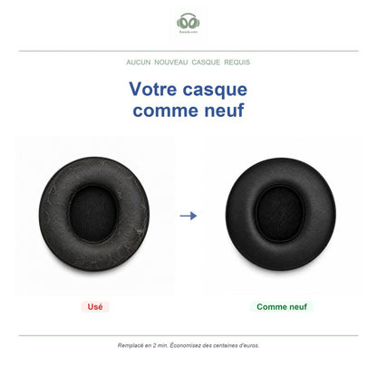 Oorkussens voor Beats Solo 2 / 3 Wireless – Geschikt voor Solo 2 Wireless, Solo 3 Wireless — Before and after