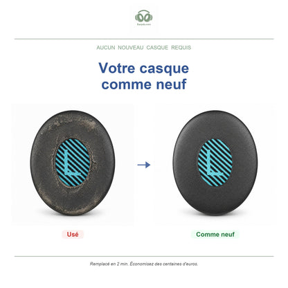 Oorkussens voor Bose On-Ear Serie – Geschikt voor OE2, OE2i, SoundTrue On-Ear, SoundLink On-Ear — Before and after