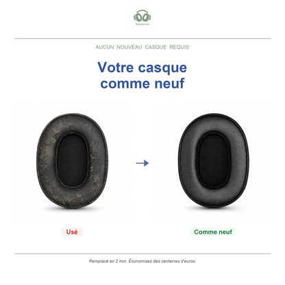 Oorkussens voor Skullcandy Crusher / Hesh 3 – Geschikt voor Crusher Wireless, Crusher Evo, Hesh 3, Hesh ANC en meer — Before and after