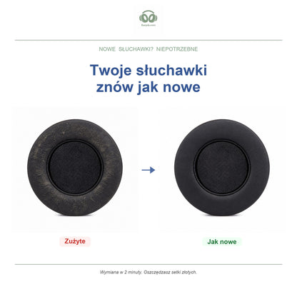 Gąbki do słuchawek Razer ManO'War Series, przed i po