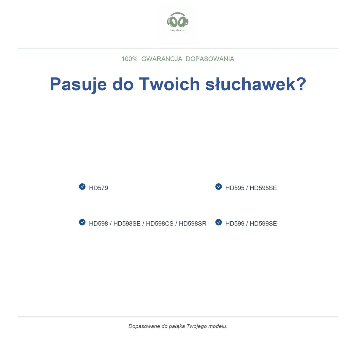 Sennheiser, kompatybilne modele