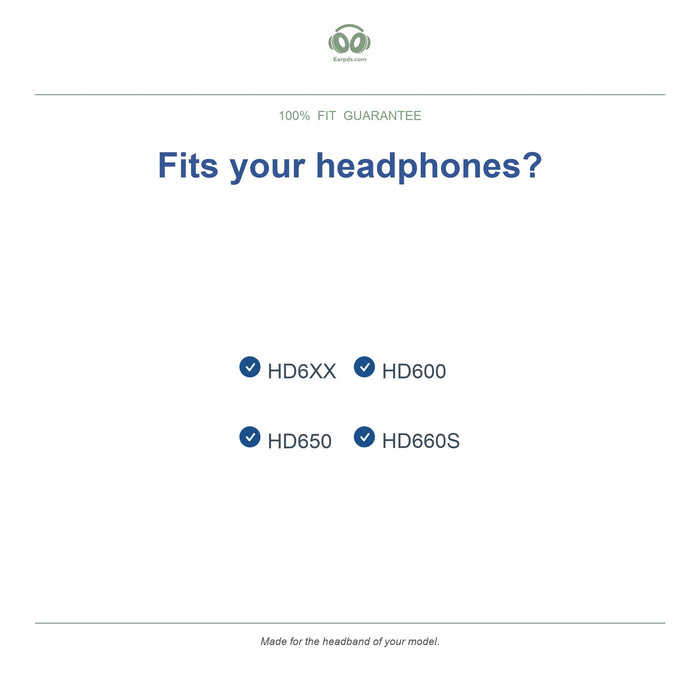 Headband for Sennheiser HD600, compatible models