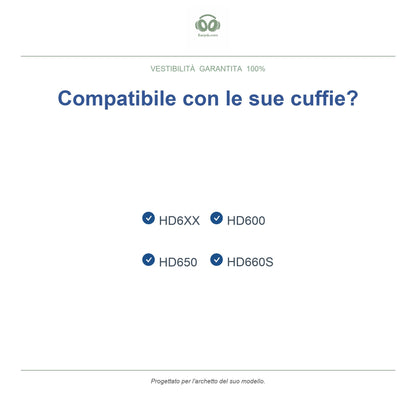 Archetto per Sennheiser HD600, modelli compatibili